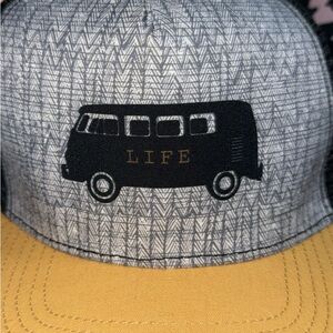Prana Yellow and Black Van Life Hat